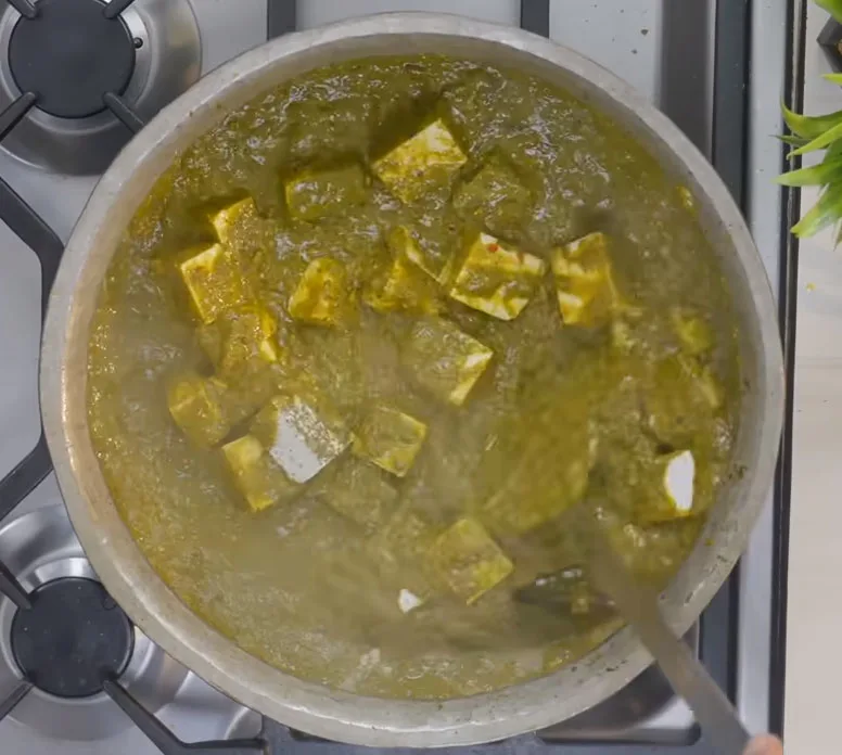 पालक पनीर रेसिपी Palak paneer Recipe